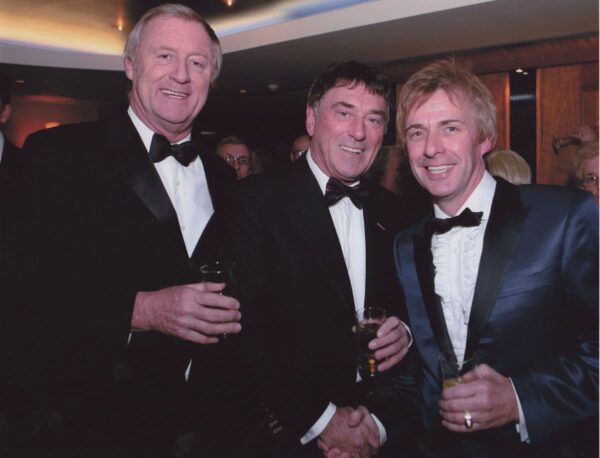 With Chris Tarrant and Billy Murray