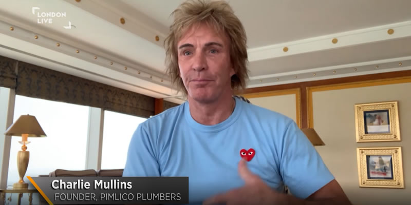Charlie Mullins on London Live interview about Great British Radio launch.