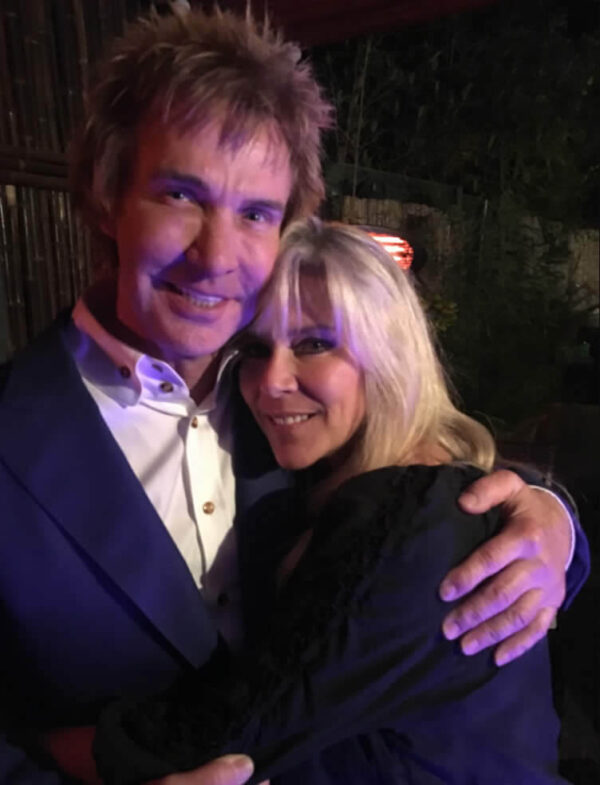 Charlie with Sam Fox