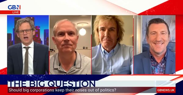 GBN The Big Question: Should big corporations keep their noses out of politics