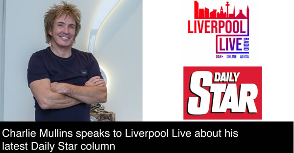 Charlie Mullins discussing his latest Daily Star column