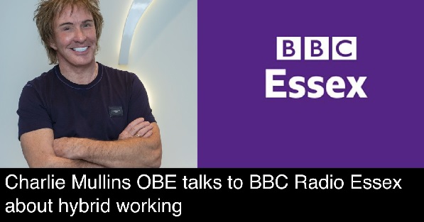 Charlie Mullins discussing hybrid working