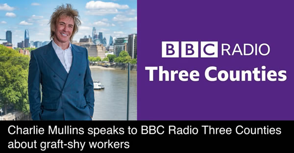 BBC Three Counties discussing graft-shy British