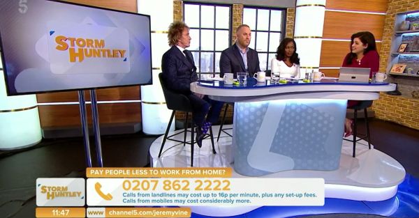 Pay people less to work from home. Channel 5
