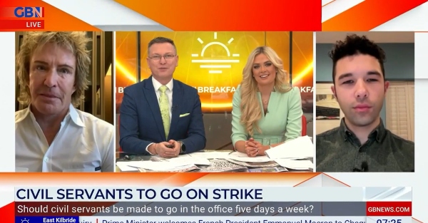 Civil Servants on strike? GB News