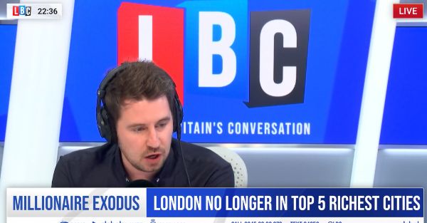London no longer in 5 richest cities, LBC