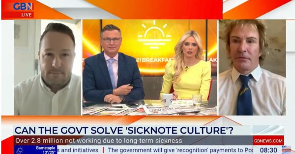 Can the government solve sicknote culture. GB News